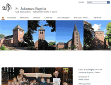 Tablet Screenshot of kirche-in-garrel.de
